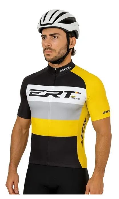 Camisa Ciclismo Bike New Elite Ert Pro Racing vanert Unissex PROMOÇÃO
