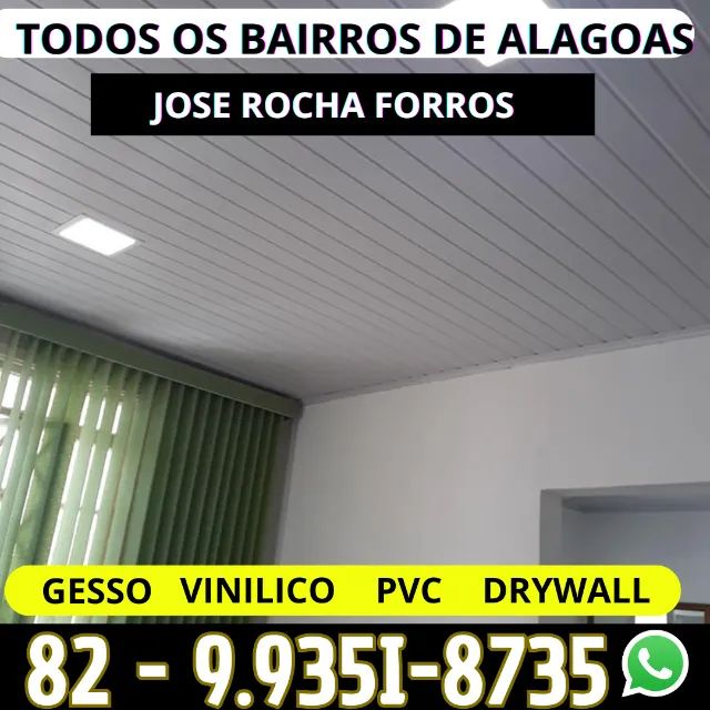 Forro Drywall e Gesso - Instalação Profissional em Maceió!