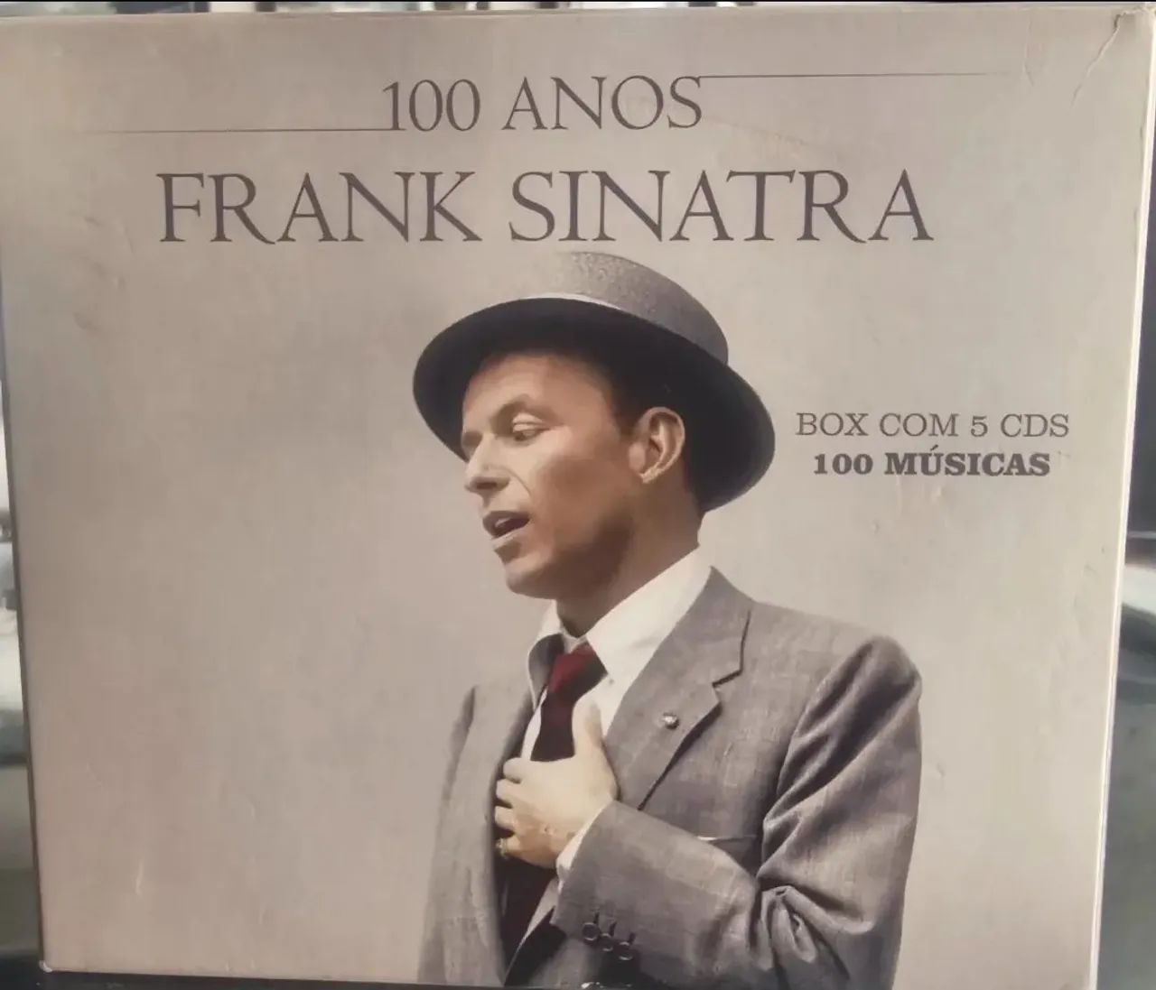 Box Frank Sinatra - 100 Anos - 5 CDs - 100 Músicas
