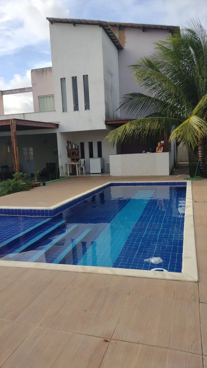 Casa de temporada com piscina