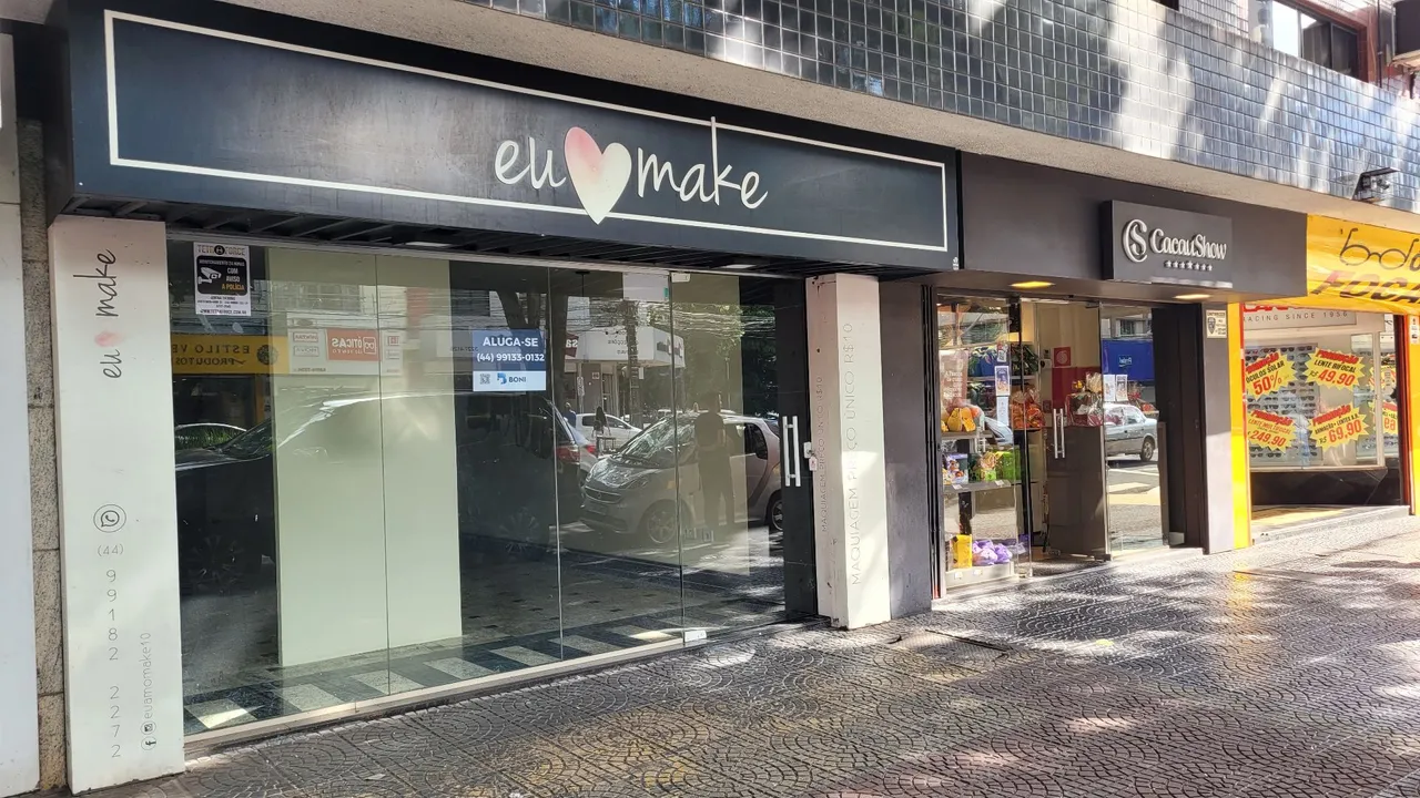Alugue Sala Comercial na Av. Brasil bem no Centro de Maringá