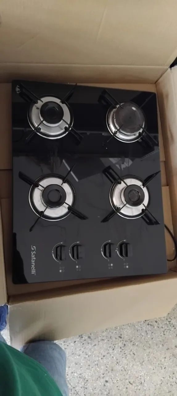 FOGÃO COOKTOP 4 BOCAS COM REGISTRO - Foto 2