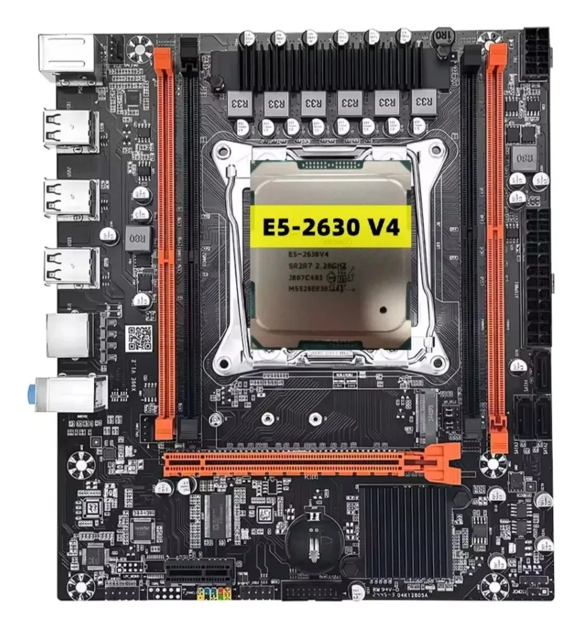 Kit Placa-Mãe Intel X99E + Xeon 2630v4 de 10 nucleos 20 threads