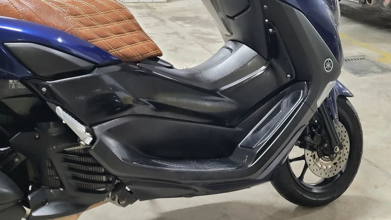 NMAX AZUL BANCO COURO GV SEMINOVA 3750 KM ÚNICA NO MERCADO  - Foto 10