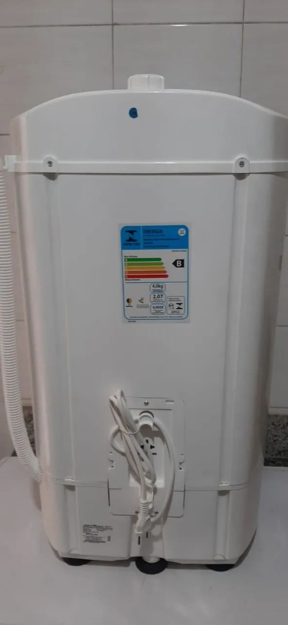 Centrífuga de roupas Britânia elétrica branca 127V - Foto 4