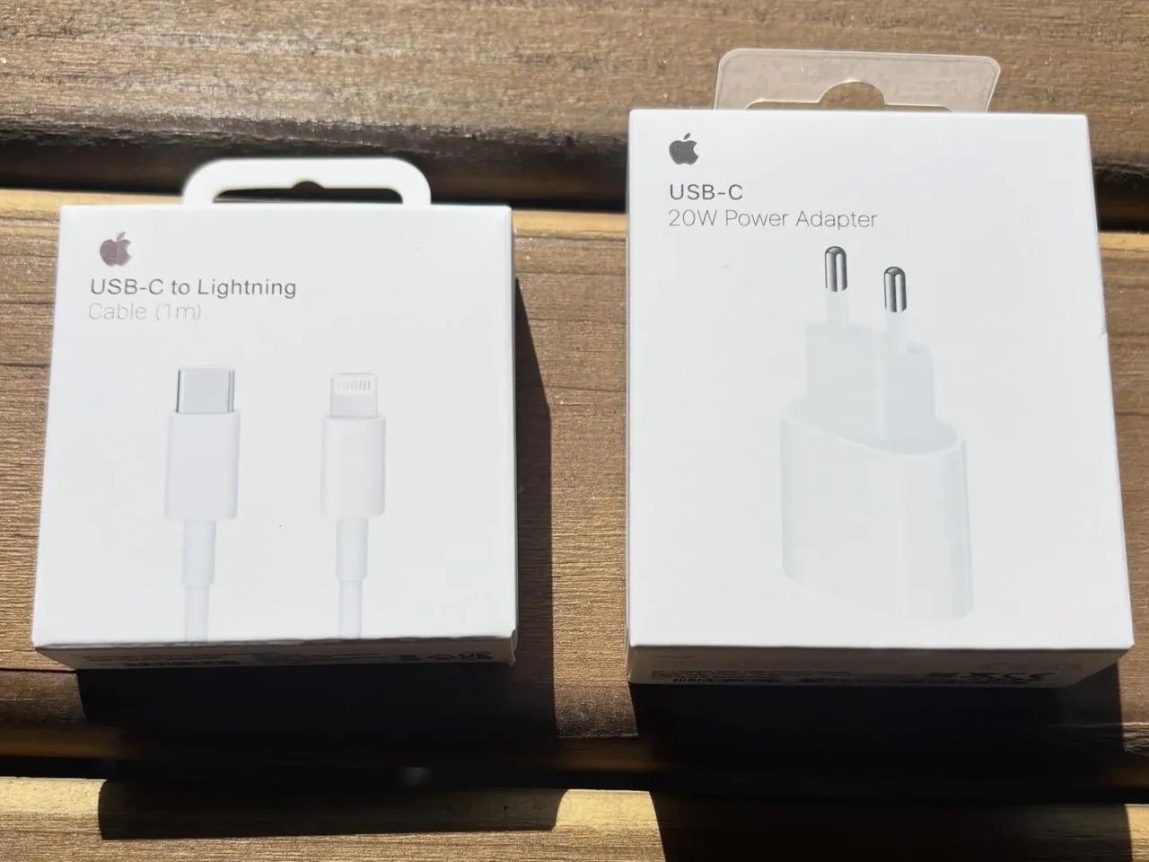 Kit carregador original iPhone (cabo Lightning + fonte) - Foto 3