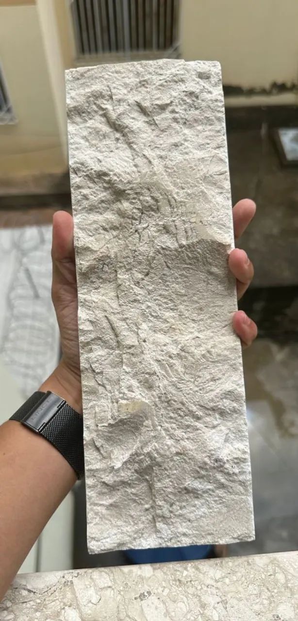 Travertino Rockface Nacional Bege 10x30  - Foto 5