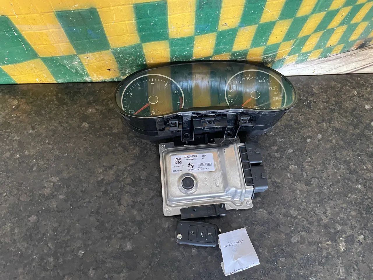 Kit code injeção eletrônica vw fox extreme 2018 