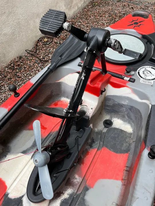 Caiaque Leader Milha Náutica + Pedal Power drive - Foto 3