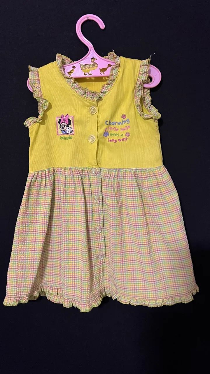 Vestido tamanho 2/  3 anos - Foto 3