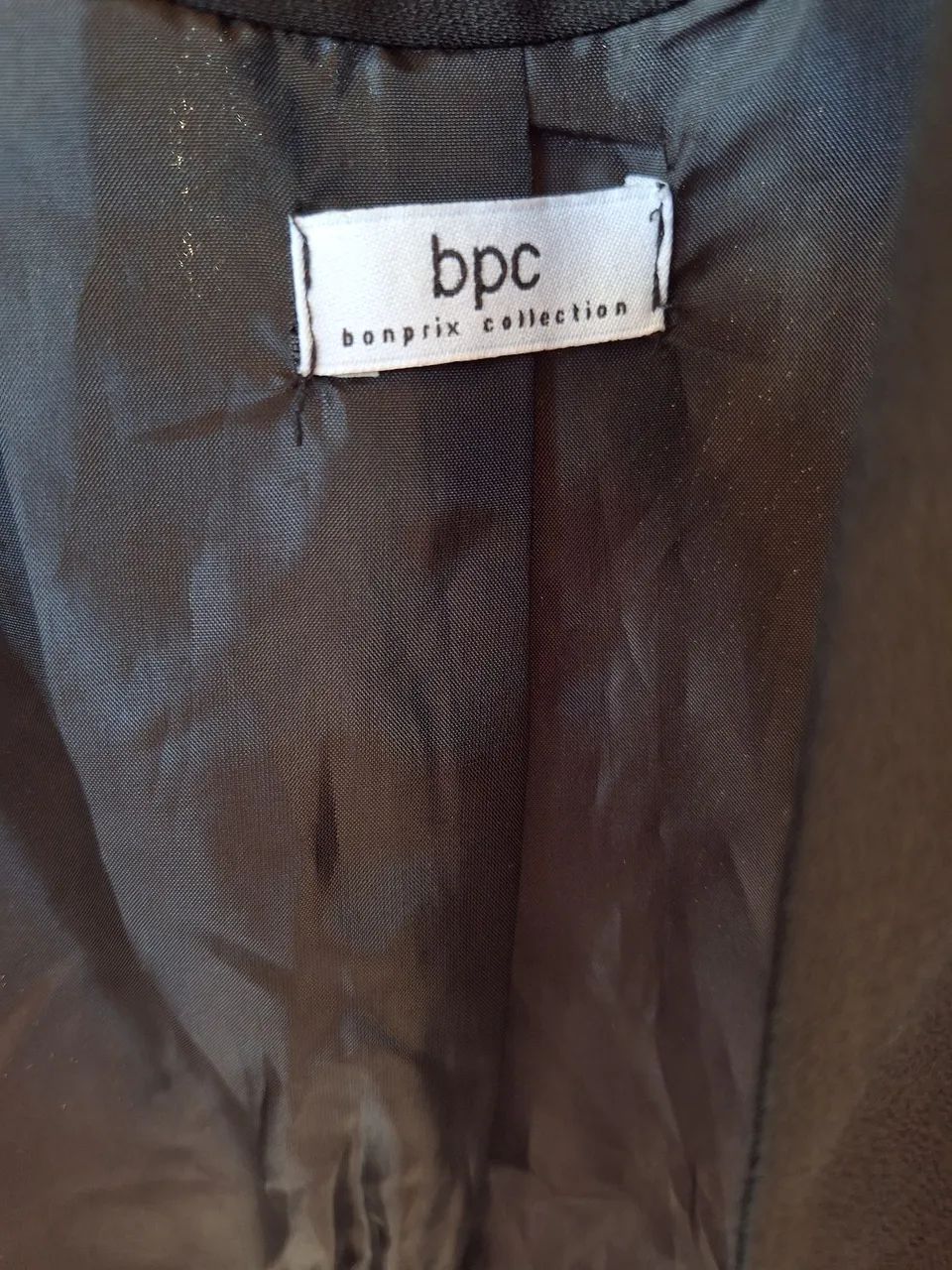 Blazer preto Bonprix Collection