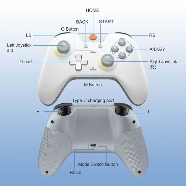 Controle Gamepad EasySmx X05 Com Hall Effect - Foto 6