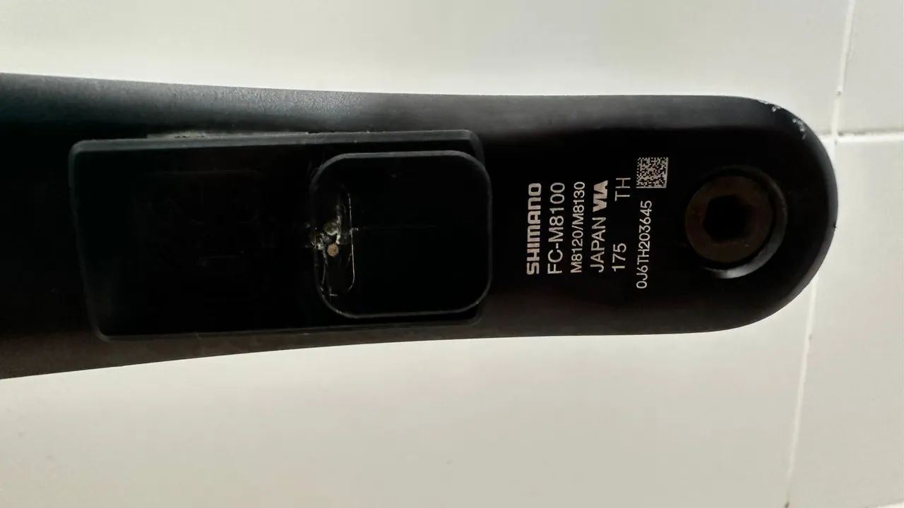 Pedivela Shimano Deore XT com powermeter 2Ue - Foto 3