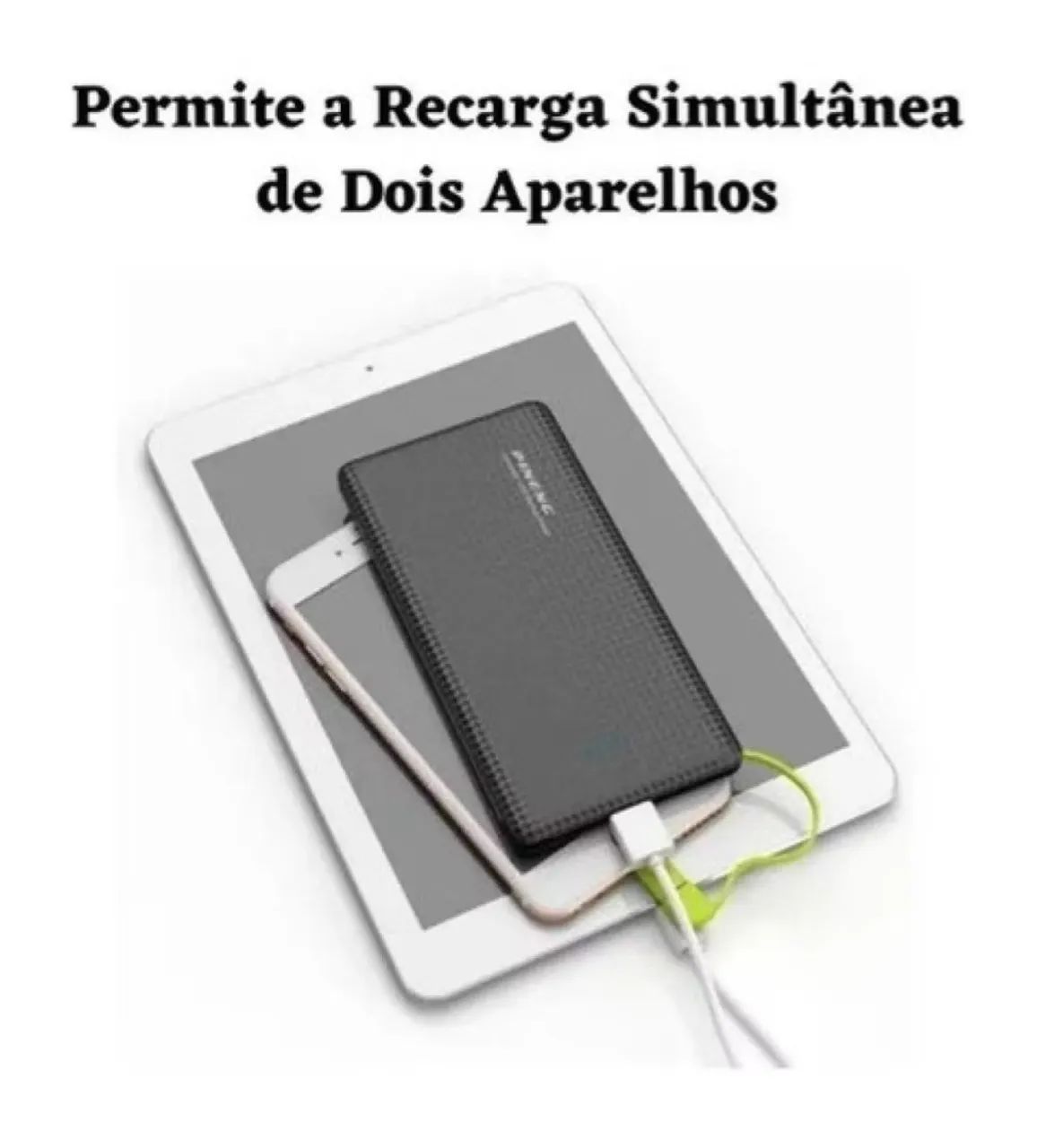 Carregador Portátil Pineng 10.000mah: Adaptador Power Bank - Foto 4