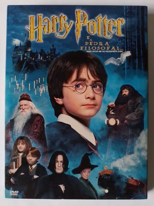 Dvd Harry Potter E A Pedra Filosofal Digipack Duplo Raríssimo 