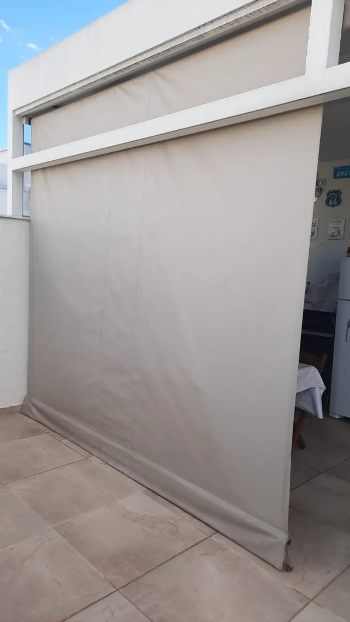 TOLDO - Cortina Retrátil para Área Externa