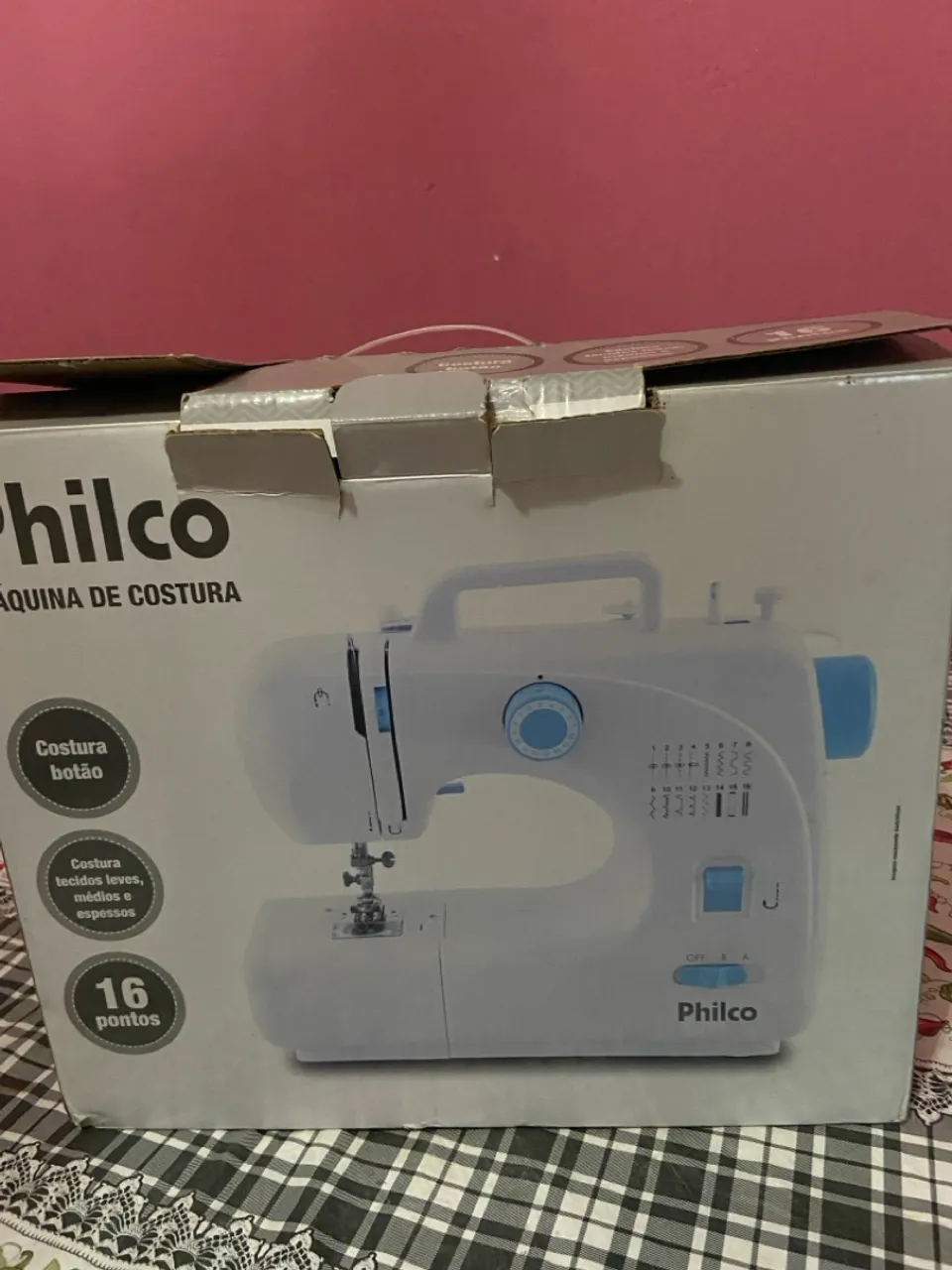 Máquina de Costura Philco 16 Pontos
