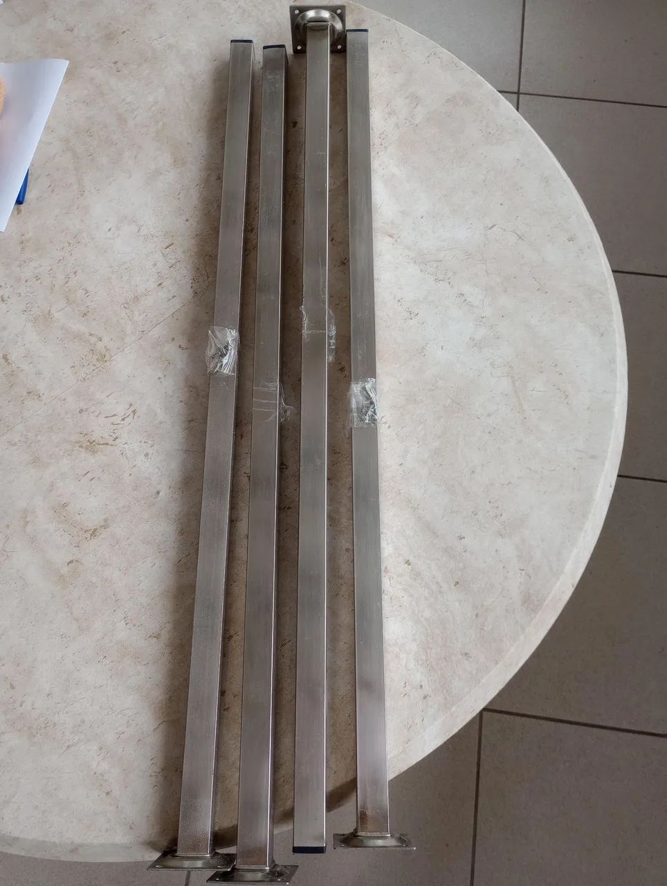 Pés de metal para mesas - Foto 2
