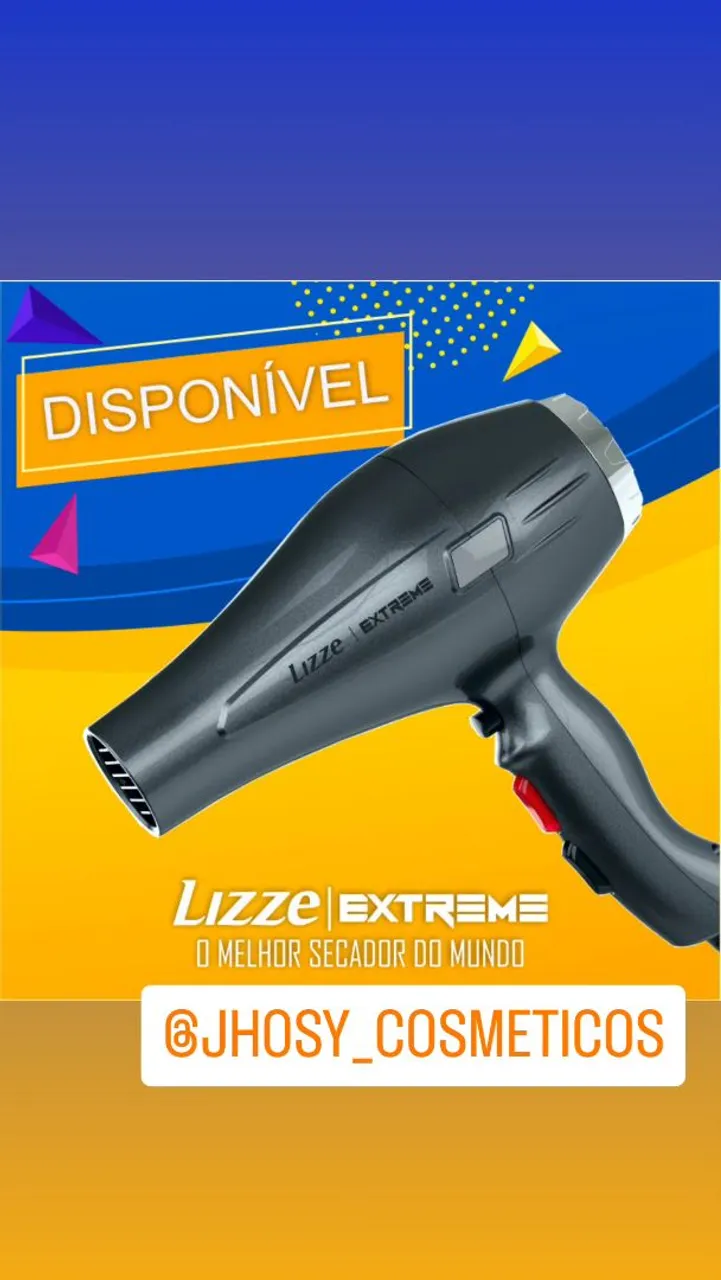 Secador de Cabelo Lizze Extreme - O melhor do mundo!