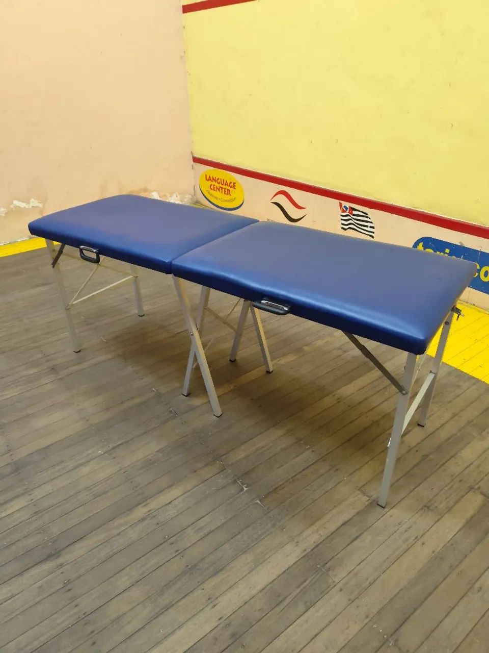 Maca de Massagem Portátil Azul