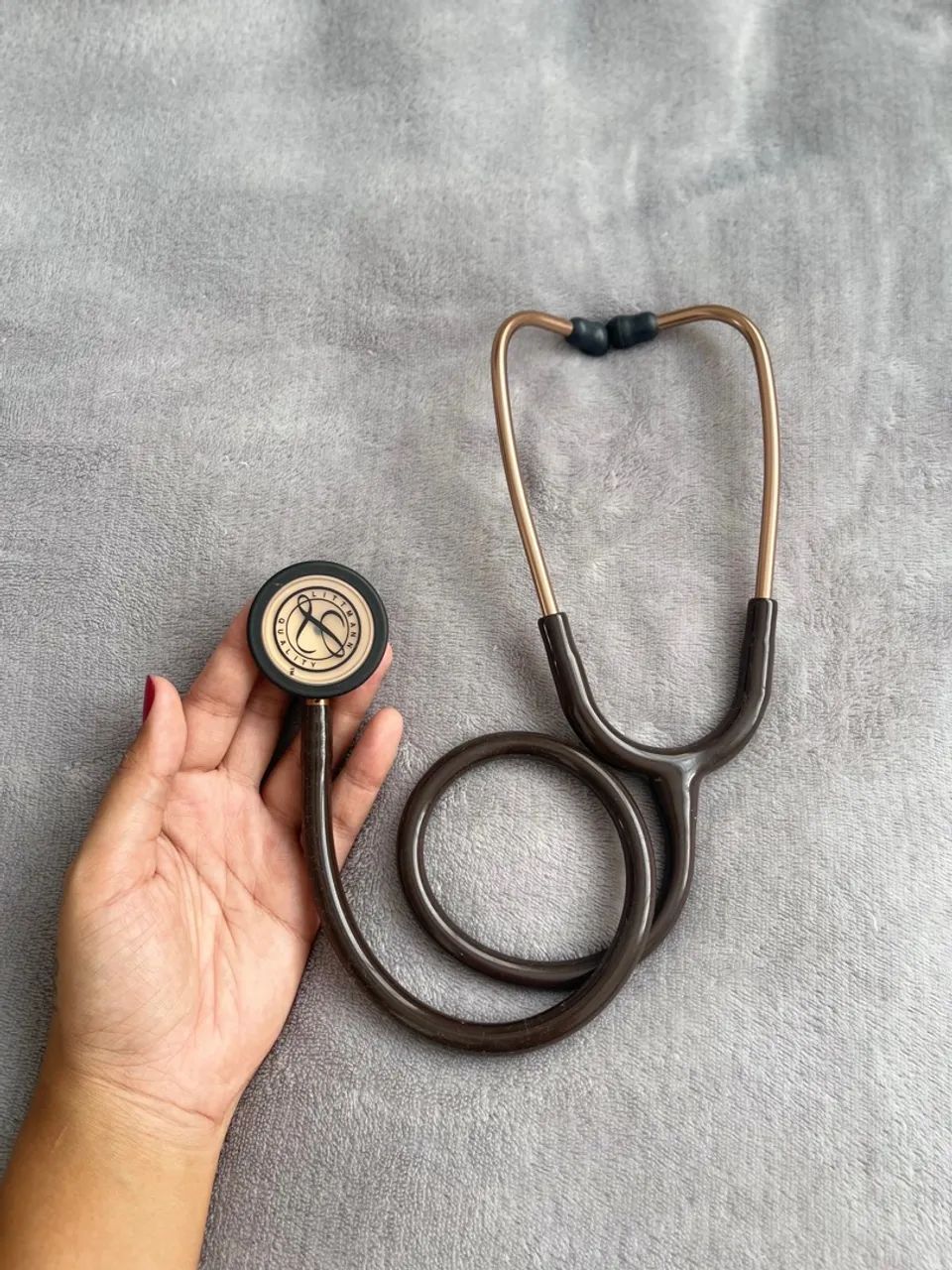 Estetoscópio Littmann lll Chocolate Cobre - Foto 2