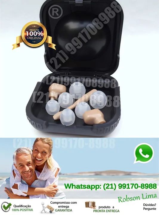 Aparelhos p Conversar e Escutar TV p/ idoso audição surdes e surdez em geral - Foto 6