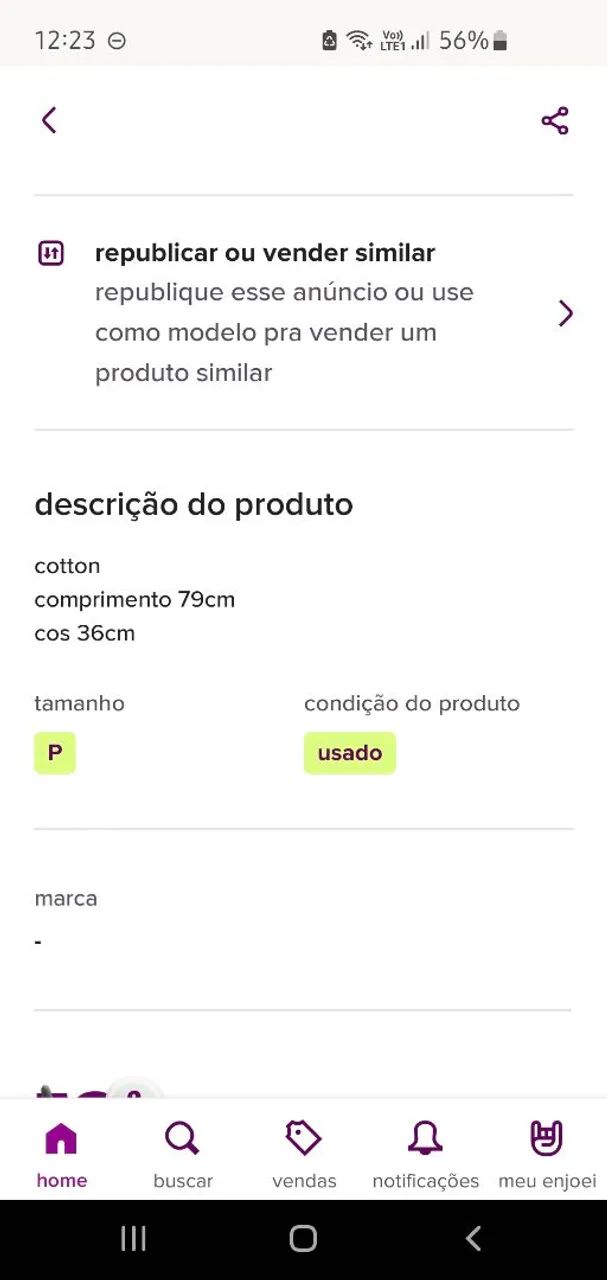 Calça legging cinza escuro - Foto 3