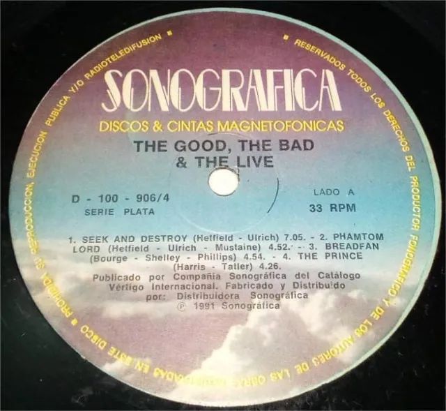 Metallica - The Good The Bad & The Live - Vinil - Foto 4