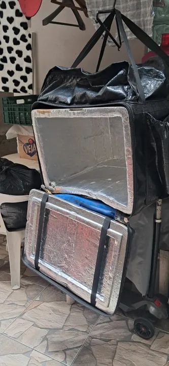 Bag mochila para moto entregador reforçada - Foto 6