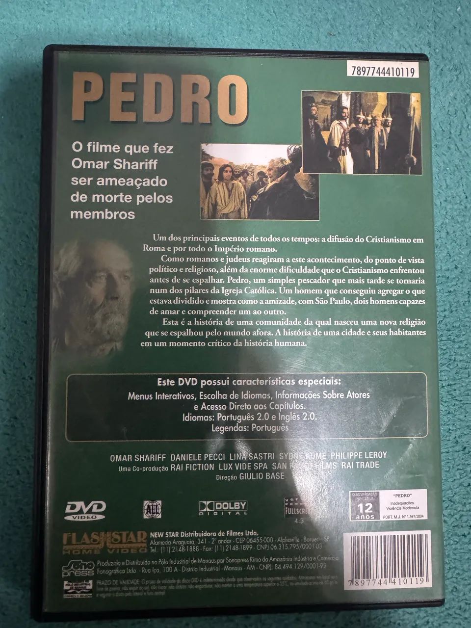 DVD filme Pedro Original - Foto 3