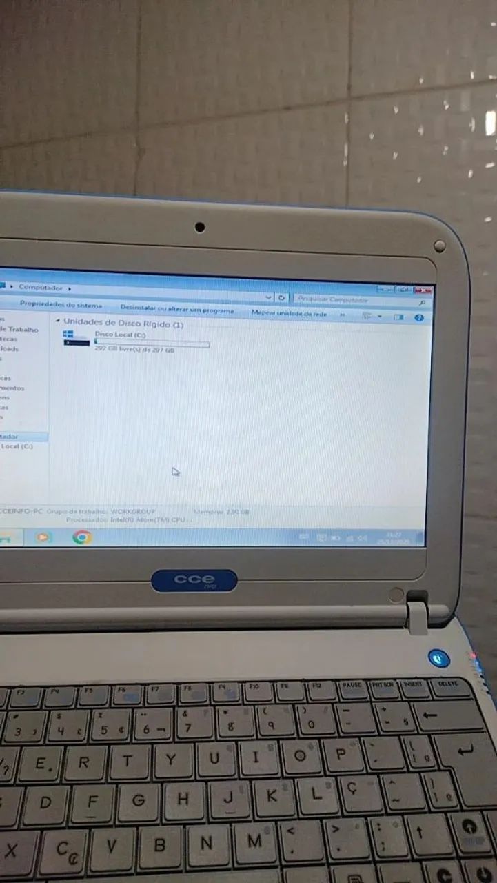 Netbook CCE Info Windows 7 Pro Ativado 2G  - Foto 5