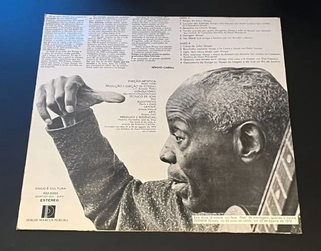 Lp A M úsica de Donga (1974) - Foto 2