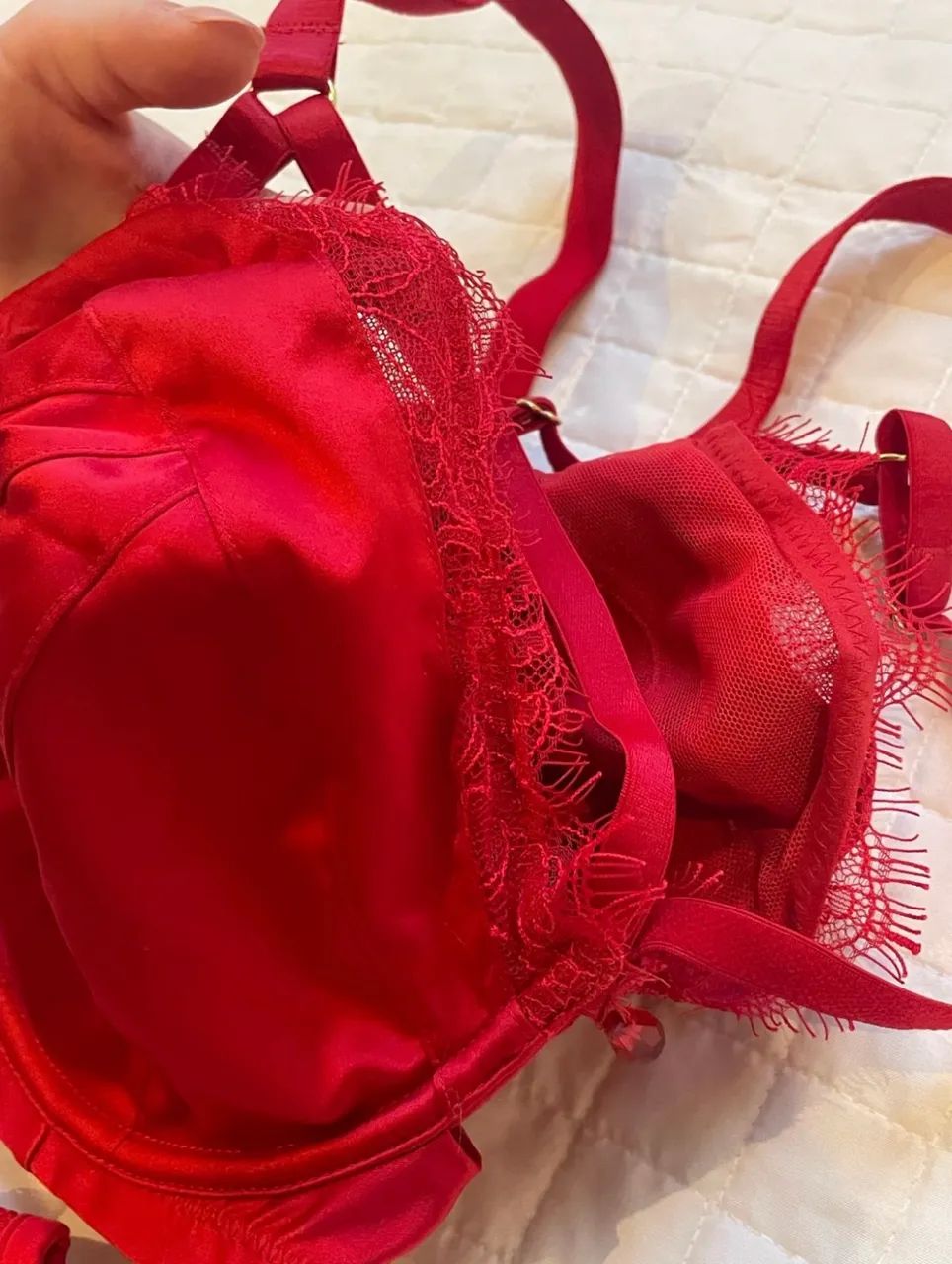 Conjunto Lingerie Vermelho - Foto 4