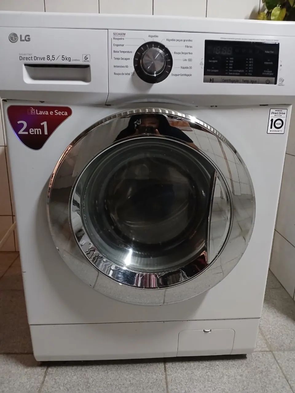 Lava e Seca LG Direct Drive 8,5kg