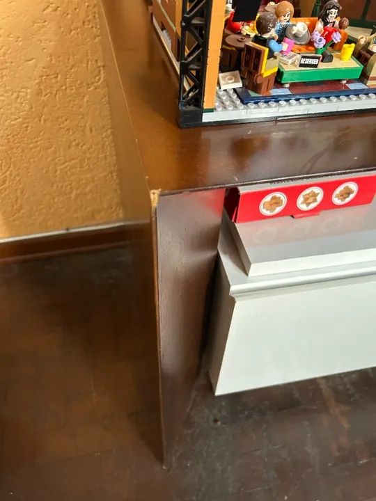 Rack with panel - solid wood64352542882049122