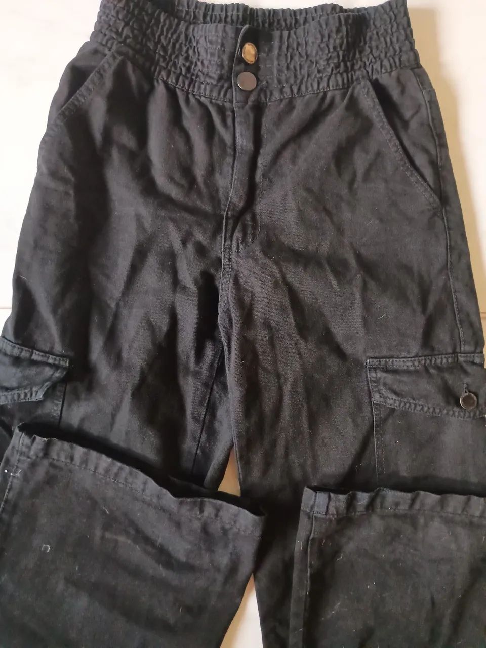 DESAPEGO calça cargo Pool Jeans