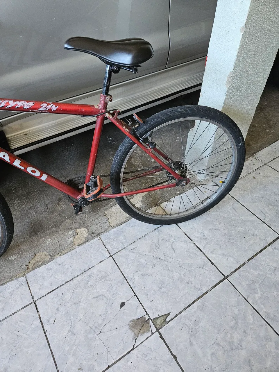 Bicicleta Aro 26 Vermelha