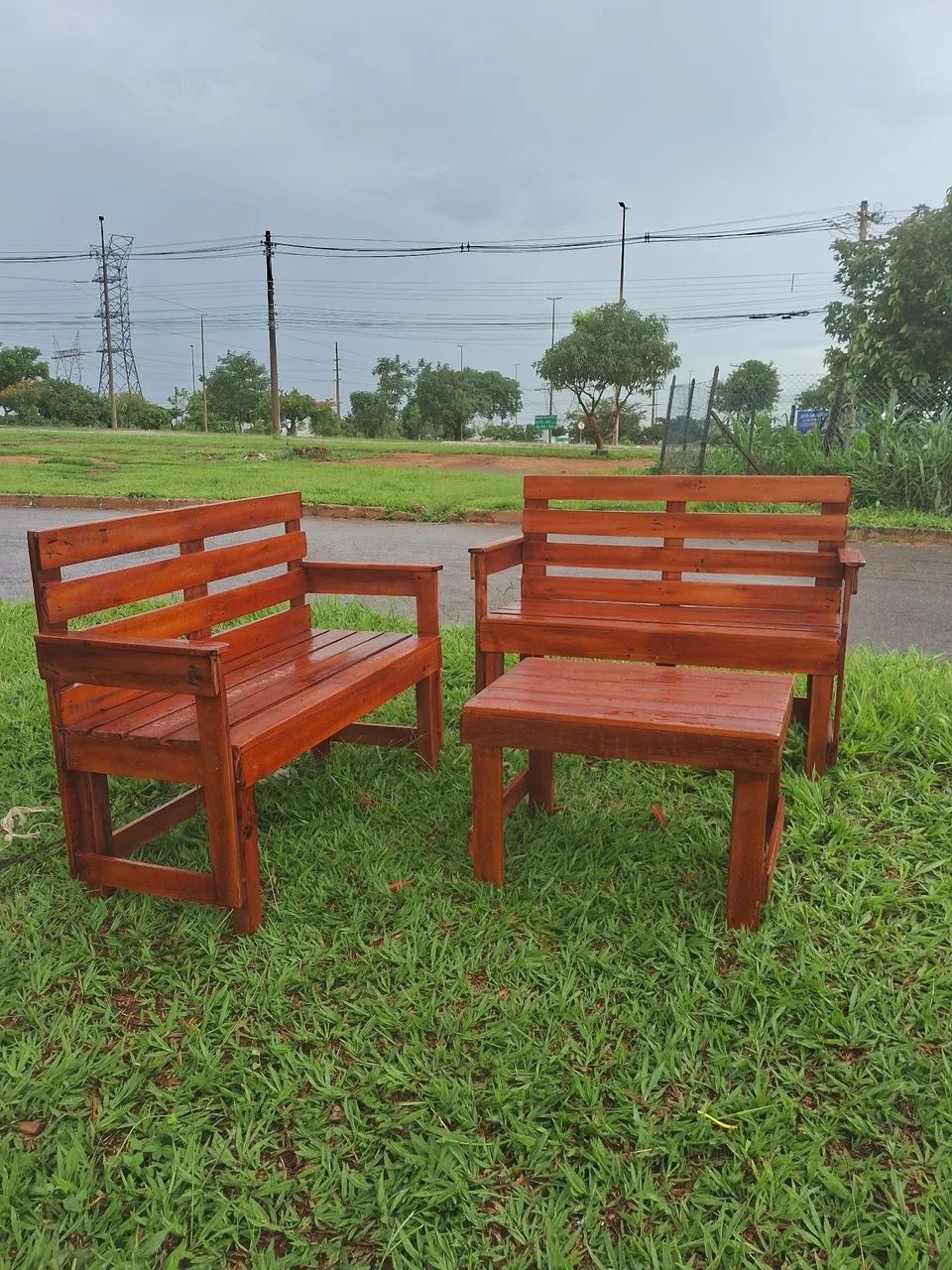 Jogo de bancos feito por encomenda. - Foto 4