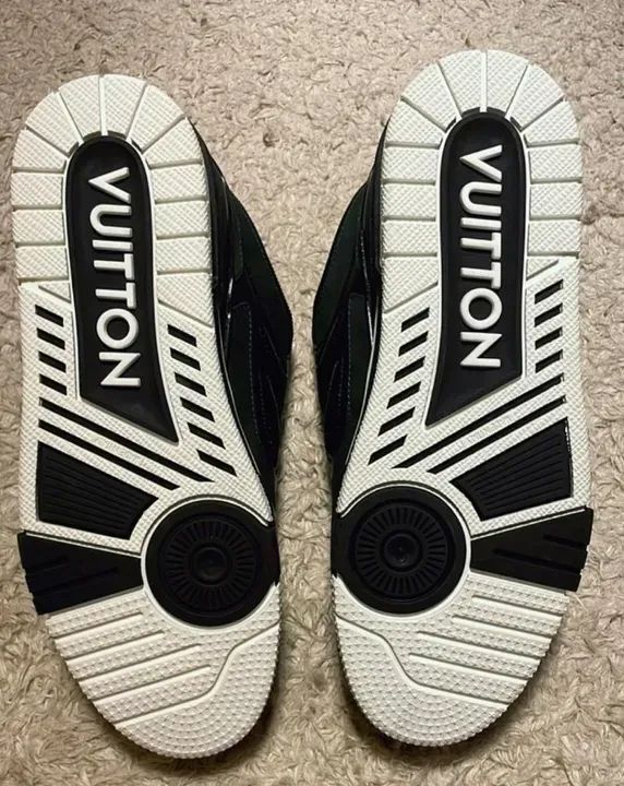 Tênis Louis Vuitton LV Skate Sneaker Black - Tamanho 40 - Novo - Foto 6