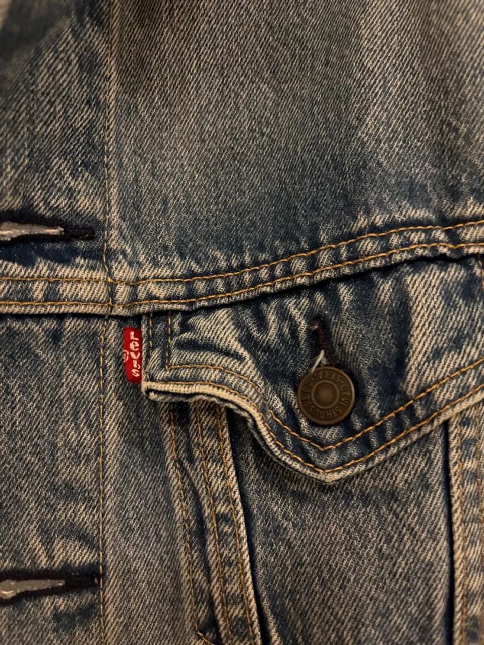 Jaqueta Jeans Levi's Original - Foto 4