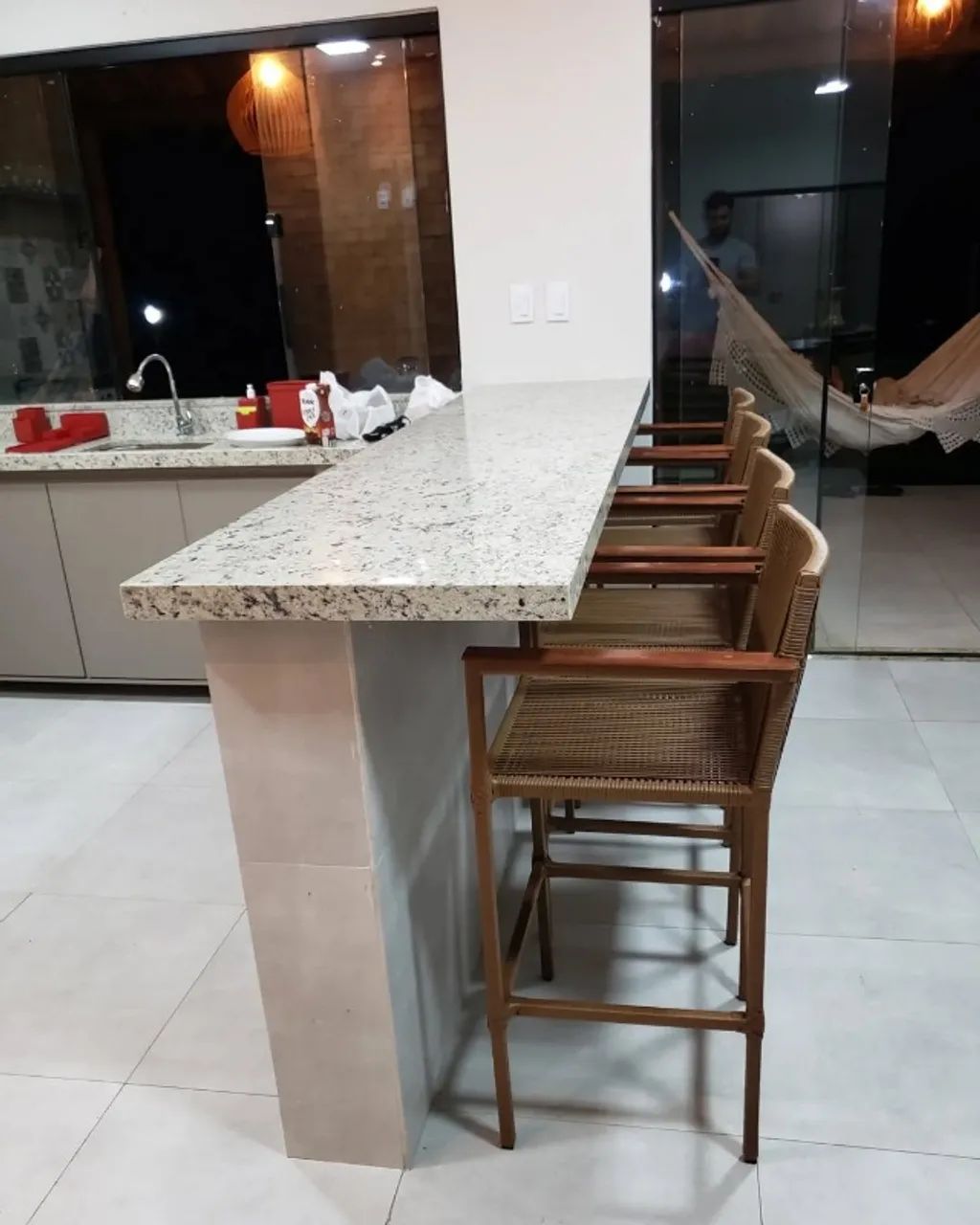 BANQUETA CLASSICK COM BRAÇO - TRICÔ NÁUTICO (UNIDADE) - Foto 2