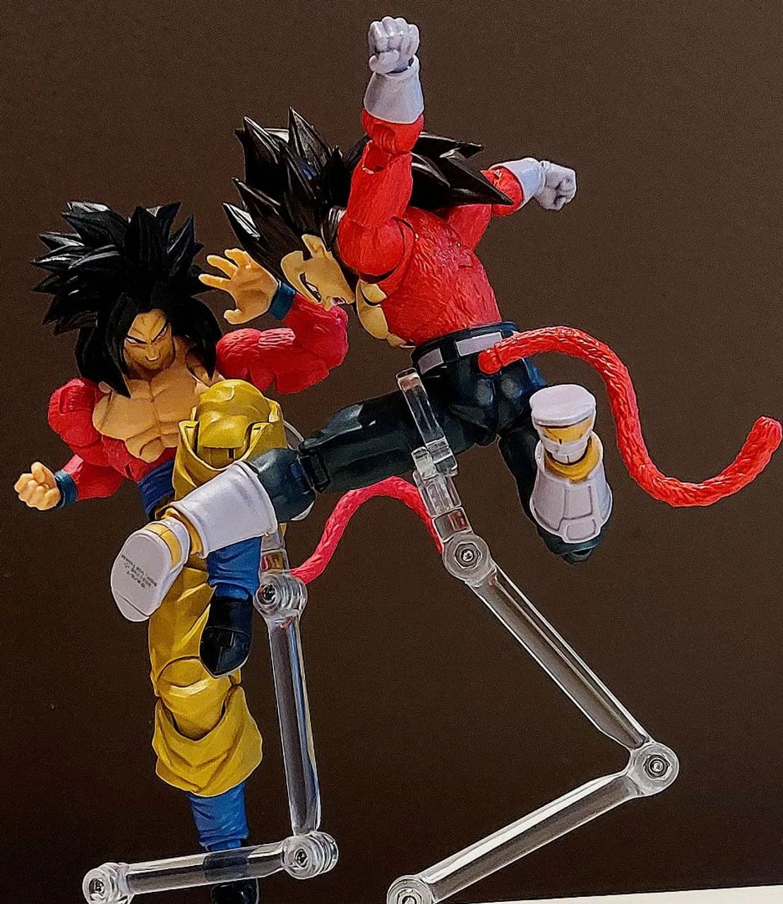 Sh figuarts Dragon Ball GT Goku + Vegeta ssj4 completos sem detalhes - Foto 3