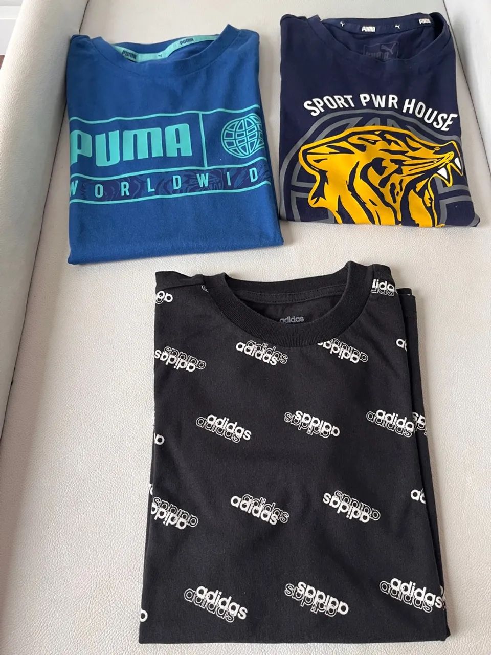 Camisetas Puma e Adidas ( Infantil) 
