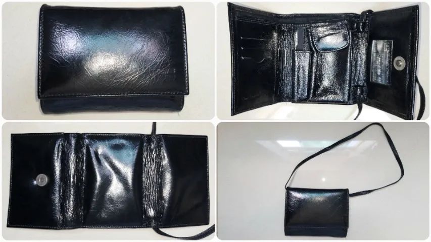 Bolsa Clutch, Carteira Multiuso Usada - Foto 2