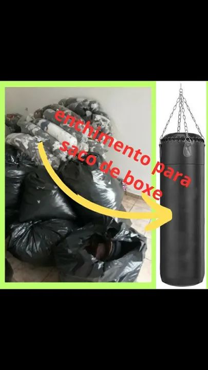 Tecido pra encher seu saco de boxe