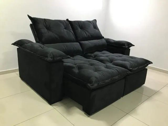 Sofá Retrátil e Reclinável Hustio - Foto 2