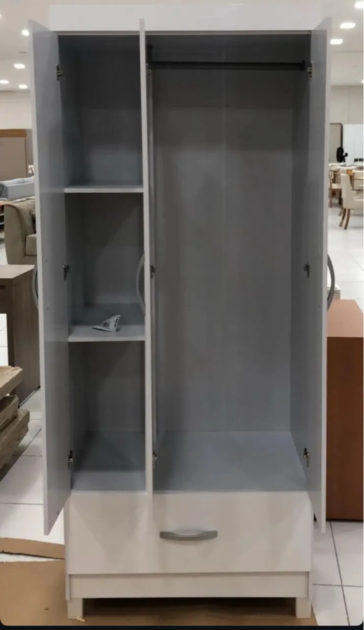 Guarda-Roupa Infantil Branco novo na caixa entrega grátis