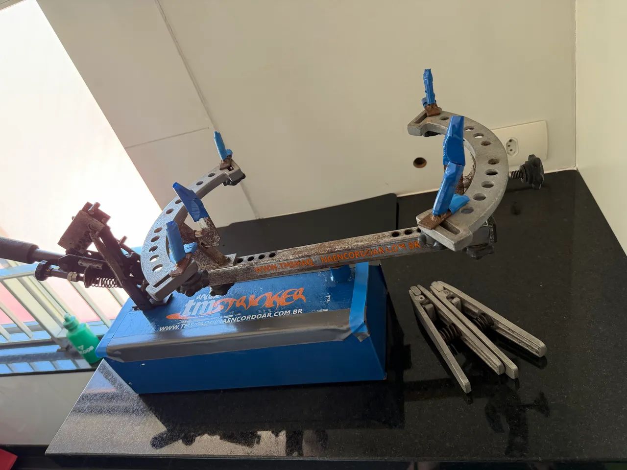 Máquina TMS de Encordoar raquete de tênis (PORTÁTIL)