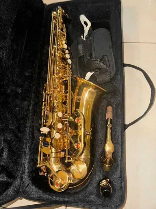 Saxofone Tenor Winner - Dourado - Ótimo Estado - Foto 2