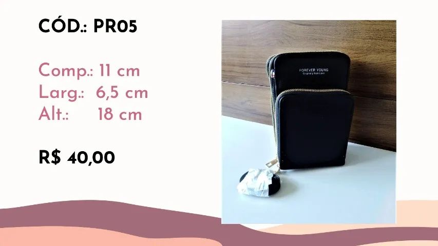 Porta-celular entrega grátis Grande Aracaju